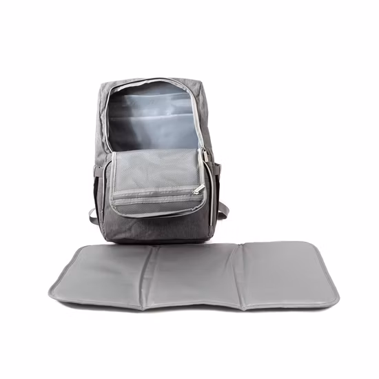 Bolsa de fraldas multifuncional para bebê, mãe, viagem Bolsa com trocador de moda, mochila múmia